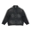 Balenciaga x adidas Oversized Denim Jakke «Black» 724775TNW541129