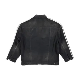 Balenciaga x adidas Oversized Denim Jakke «Black» 724775TNW541129