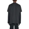 Balenciaga x adidas Oversized fotball-T-skjorte «Black» 723663TNV131000
