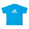 Balenciaga x adidas Oversized T-skjorte «Blue» 731769TNVP34024