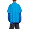 Balenciaga x adidas Oversized T-skjorte «Blue» 731769TNVP34024