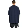 Balenciaga x adidas Oversized T-skjorte «Navy» 731769TNVA64356