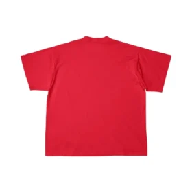 Balenciaga x adidas Oversized T-skjorte «Red» 712398TNVA66278