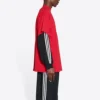 Balenciaga x adidas Oversized T-skjorte «Red» 712398TNVA66278