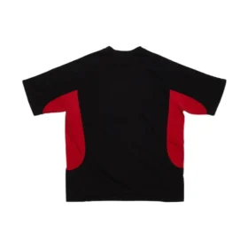 Balenciaga x adidas T-skjorte, medium passform «Black Red» 712401TNVA61003