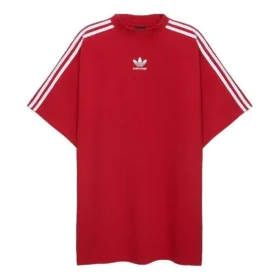 Balenciaga x adidas T-skjorte, oversized «Red» 739101TNVA66542