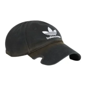 Balenciaga x adidas Trefoil Balenciaga Logo Cap «Black White» 723749410B2