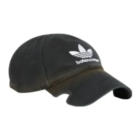 Balenciaga x adidas Trefoil Balenciaga Logo-cap «Black White» 723749410B21077