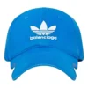 Balenciaga x adidas Trefoil Balenciaga-logokappe «Blue White» 723749410B2-4877
