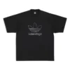 Balenciaga x adidas Trefoil T-skjorte «Black White» 723976TNVN81070