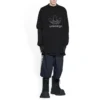 Balenciaga x adidas Trefoil T-skjorte «Black White» 723976TNVN81070