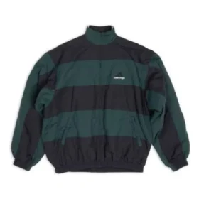 Balenciaga x Adidas vendbar treningsjakke «Black Green» 725294TNO793230