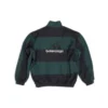 Balenciaga x Adidas vendbar treningsjakke «Black Green» 725294TNO793230
