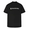 Balenciaga x Alipay Logo-T-skjorte «Black White» 787349TRVY91000