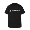 Balenciaga x Alipay Logo-T-skjorte «Black White» 787349TRVY91000