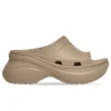 Balenciaga x Crocs Pool Slide-sandaler «Beige» 677389W1S8E2500