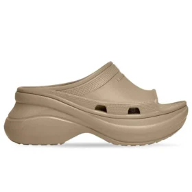 Balenciaga x Crocs Pool Slide-sandaler «Beige» 677389W1S8E2500
