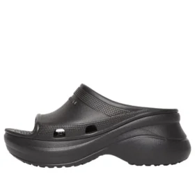 Balenciaga x Crocs Pool Slide-sandaler «Black» 677389W1S8E1000