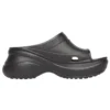 Balenciaga x Crocs Pool Slide-sandaler «Black» 677389W1S8E1000