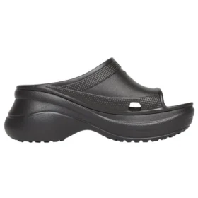 Balenciaga x Crocs Pool Slide-sandaler «Black» 677389W1S8E1000