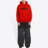 Balenciaga x FORTNITE-hettegensere, medium passform «Red» 600583TLVO46506
