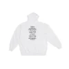 Balenciaga x FORTNITE-hettegensere, medium passform «White» 600583TLVO49040