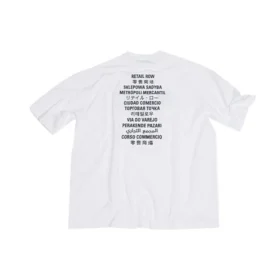 Balenciaga x FORTNITE T-skjorte, medium passform «White» 612966TLVO39040