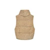 Balenciaga x Gucci The Hacker Project Hacker Cocoon Puffer Gilet-vest «Beige» 681884TLO539585