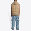 Balenciaga x Gucci The Hacker Project Hacker Cocoon Puffer Gilet-vest «Beige» 681884TLO539585
