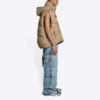 Balenciaga x Gucci The Hacker Project Hacker Cocoon Puffer Gilet-vest «Beige» 681884TLO539585
