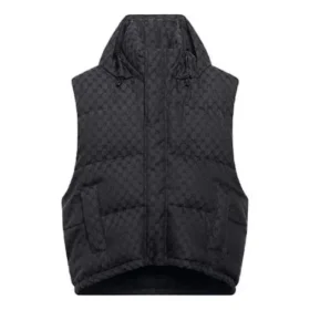 Balenciaga x Gucci The Hacker Project Hacker Cocoon Puffer Gilet-vest «Black» 681884TLO531269