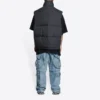 Balenciaga x Gucci The Hacker Project Hacker Cocoon Puffer Gilet-vest «Black» 681884TLO531269