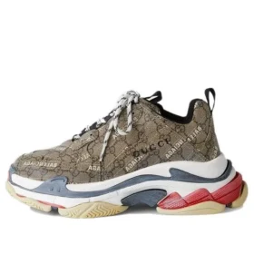 Balenciaga x Gucci Triple S-Sneakers «The Hacker Project Beige» 681066-ULZ10-9795