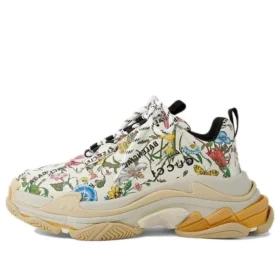 Balenciaga x Gucci Triple S-Sneakers «The Hacker Project Floral» 681068-UL110-8461