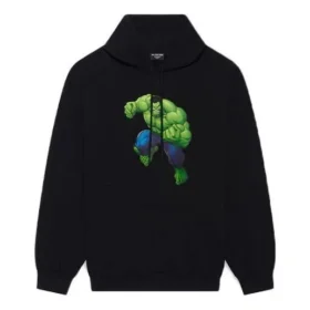 Balenciaga x Marvel Hulk-hettegenser, medium passform «Black» 600583TLV581000