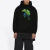 Balenciaga x Marvel Hulk-hettegenser, medium passform «Black» 600583TLV581000