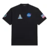 Balenciaga x NASA Crossover Space Retro T-skjorte med korte ermer «Black» 651795TKVD71070
