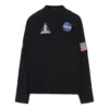 Balenciaga x NASA Space Multi-Patch-genser «Black» 662496TKVD71070