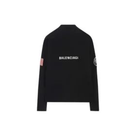 Balenciaga x NASA Space Multi-Patch-genser «Black» 662496TKVD71070