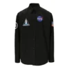Balenciaga x NASA Space Multi-Patch-skjorte «Black» 663076TYB181000