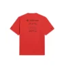Balenciaga x PlayStation-samarbeid FW21 PS5 Alfabetisk geometrisk mønster, kort ermet, unisex, rød 651795TKVF36552