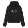 Balenciaga x PlayStation Unisex FW21 med trykk, svart 657034TKVF41070