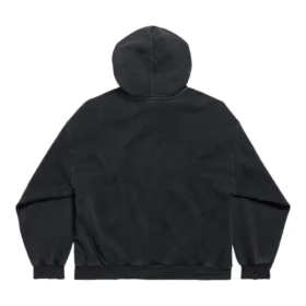 Balenciaga x Puma-hettegensere, medium passform «Black Faded» 767877TTVA41041 Balenciaga x Puma-hettegensere, medium passform «Black Faded» 767877TTVA41041