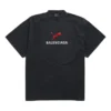 Balenciaga x Puma Oversized T-skjorte «Black Faded» 831305TTVA61041