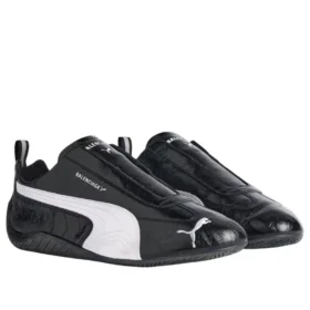 Balenciaga x Puma Speedcat Leather «Black White» 847148WSDSB1090