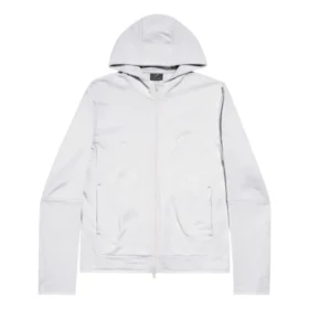 Balenciaga x Puma tettsittende treningsjakke med hette «White» 846990TTVA49060