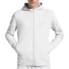 Balenciaga x Puma tettsittende treningsjakke med hette «White» 846990TTVA49060