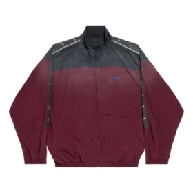 Balenciaga x Puma treningsjakke «Burgundy» 850838TTO046164