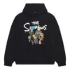 Balenciaga x THE SIMPSONS bomullshettegenser, vid passform «Black» 674986TLVG81000