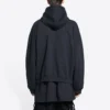 Balenciaga x THE SIMPSONS bomullshettegenser, vid passform «Black» 674986TLVG81000